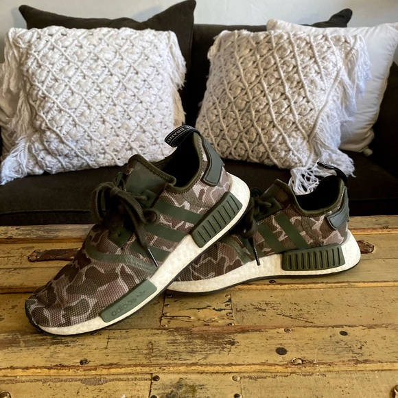 ADIDAS NMD R1 CAMO PATTERN SNEAKERS WORKOUT SHOES ADIDAS ORIGINALS - Picture 11 of 11